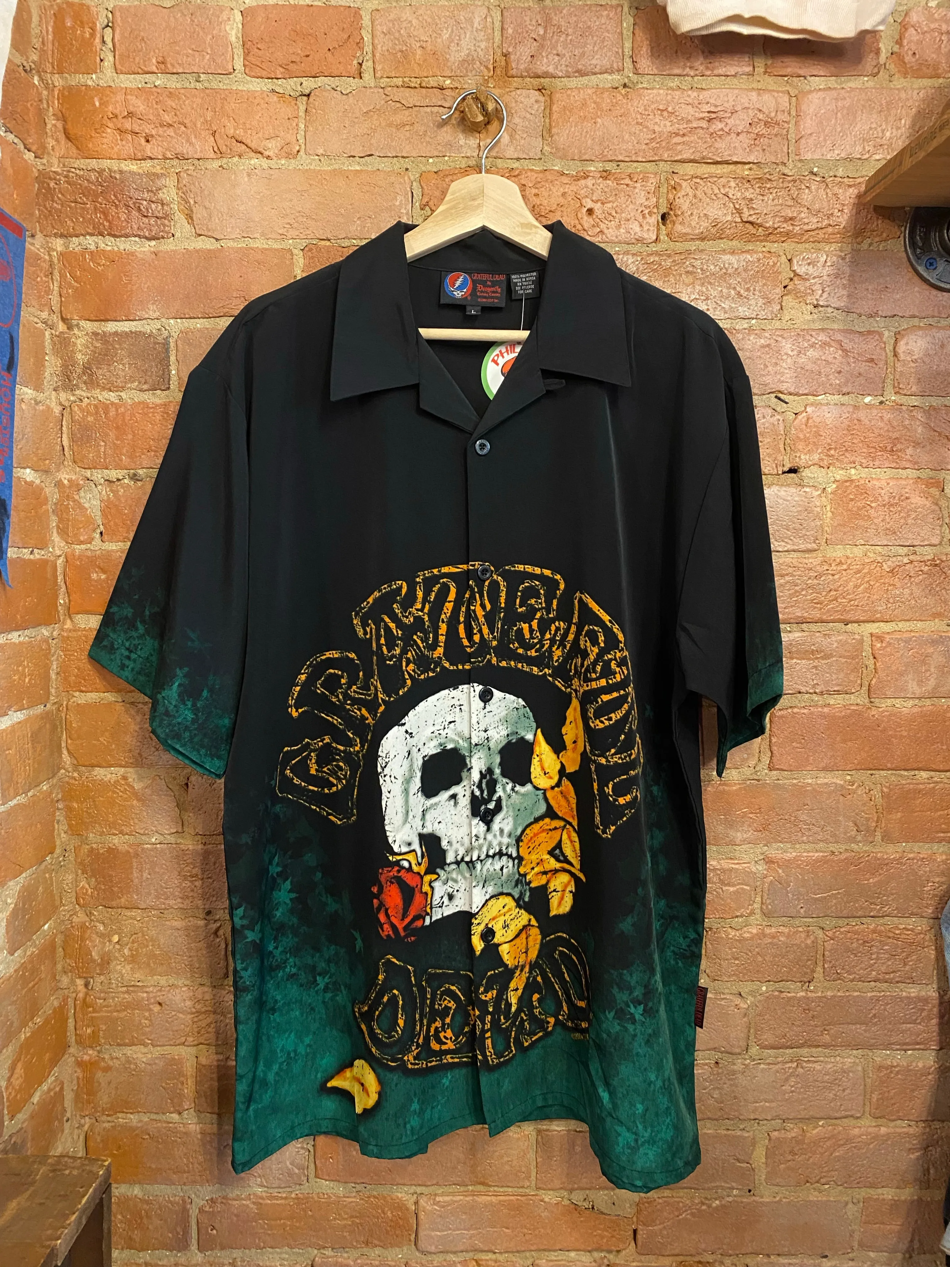 2004 Grateful Dead Button-Up Shirt: L