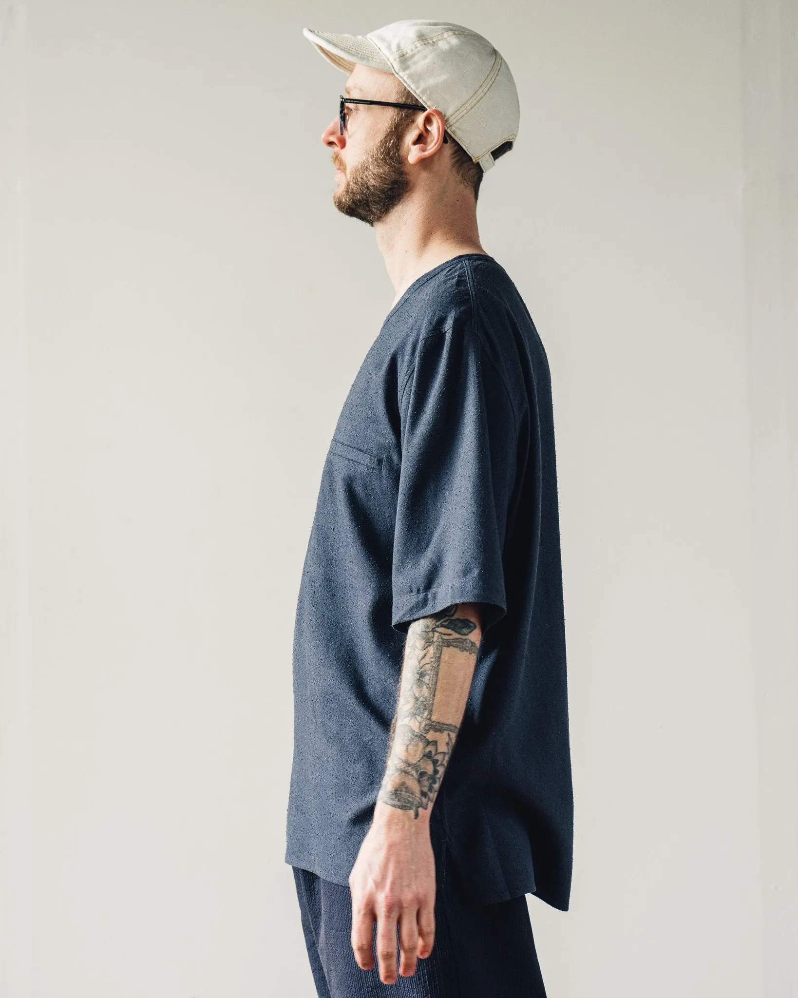 7115 Men's Pocket Tee, Navy