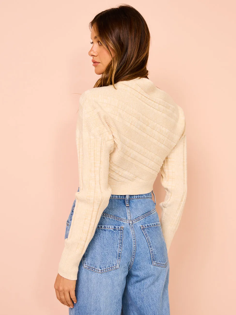 Acler Hadlow Jumper in Wheat Marle