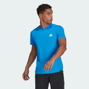 Adidas Aeroready Designed For Movement Men Training T-Shirt Blue Rush