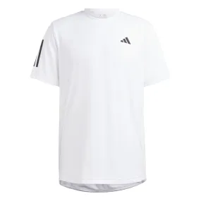 ADIDAS CLUB 3-STRIPES MEN'S TENNIS T-SHIRT WHITE