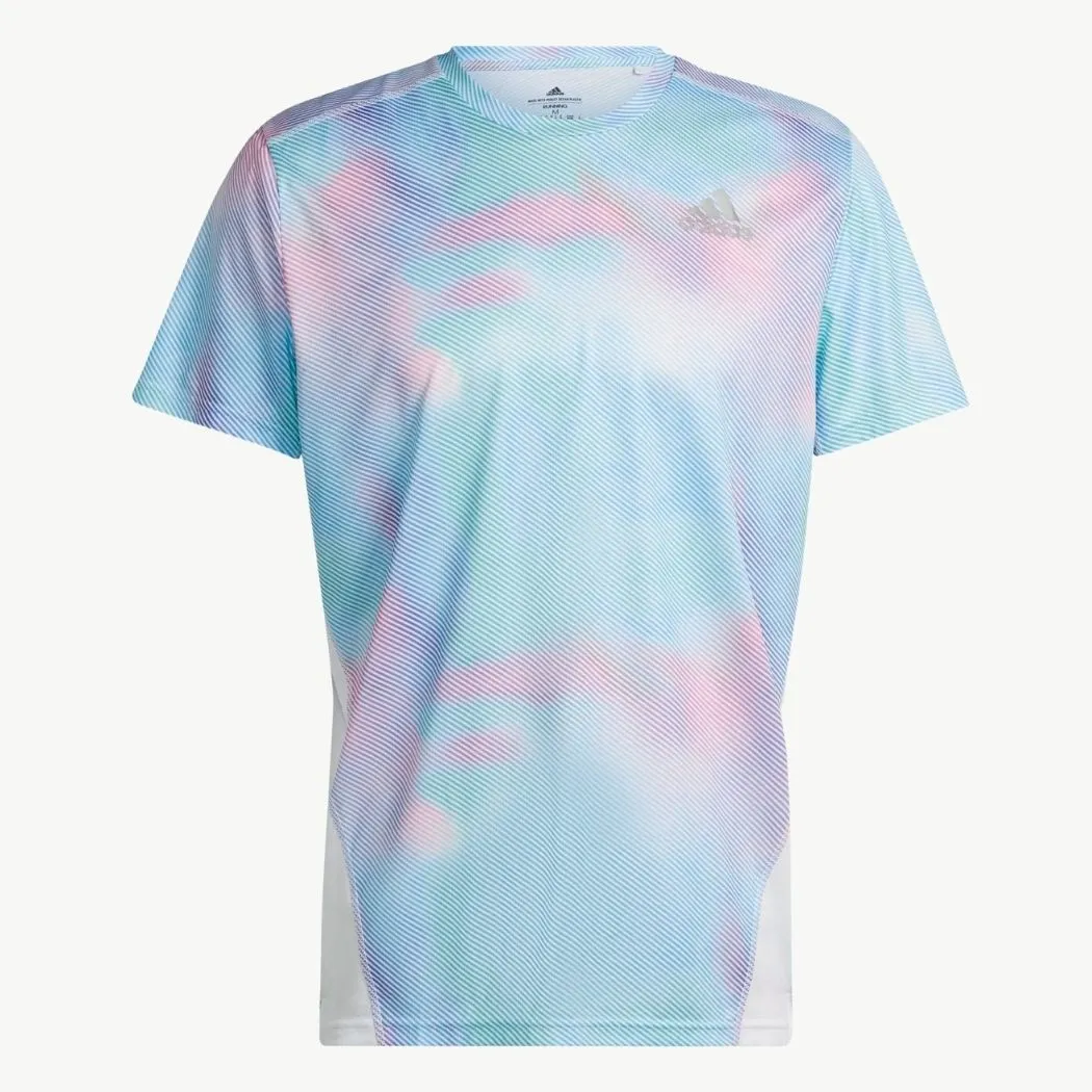 adidas Own the Run Colorblock Men's Tee