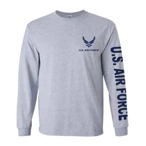 Air Force Sport Grey Long Sleeve Shirt