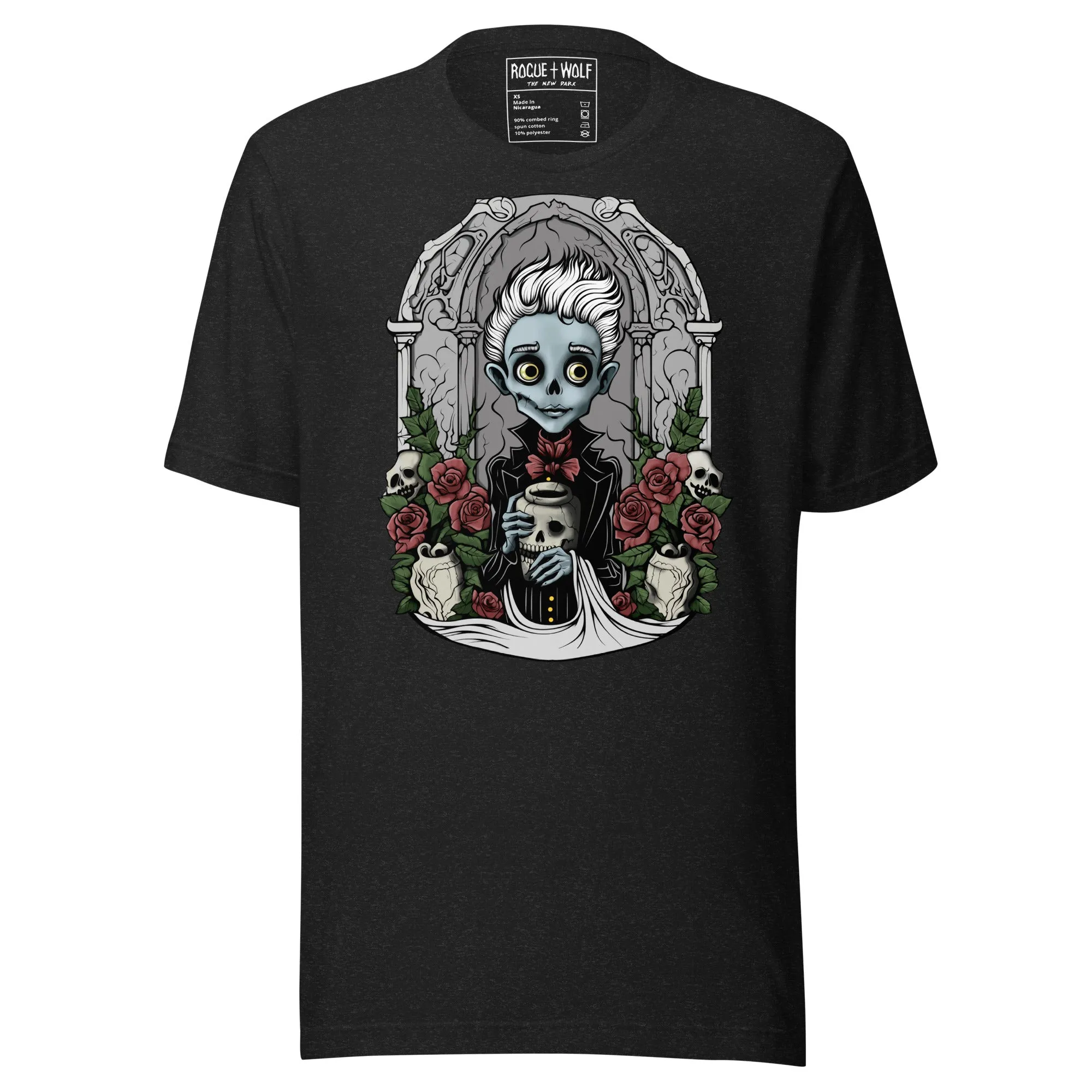 Alfred the DCLXVI Tee - Alt Goth Halloween T-Shirt Dark Academia Witchy Vegan Fashion Unisex