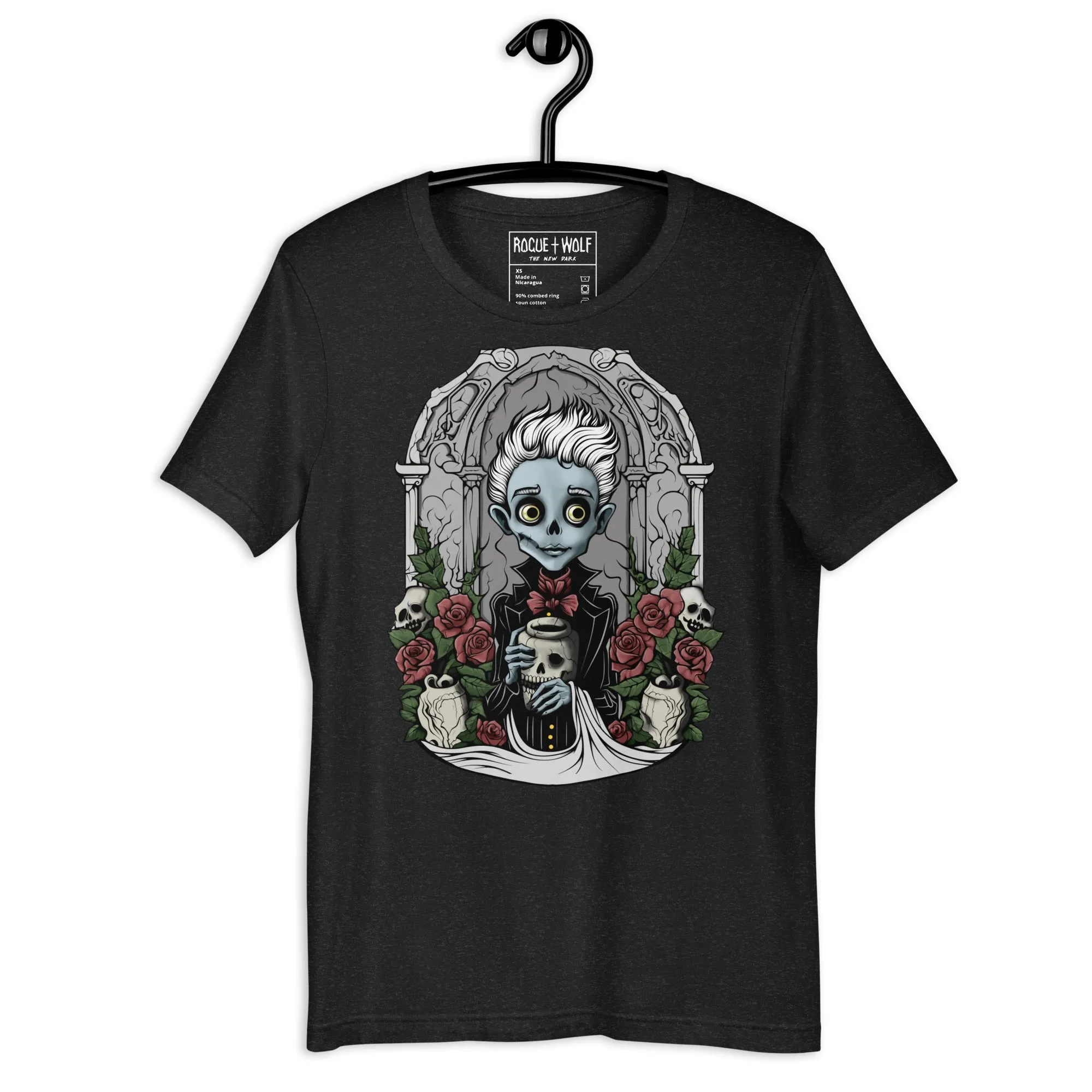 Alfred the DCLXVI Tee - Alt Goth Halloween T-Shirt Dark Academia Witchy Vegan Fashion Unisex