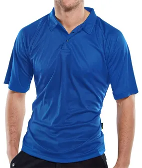 B-Cool Wicking Polo Shirt Royal Lge