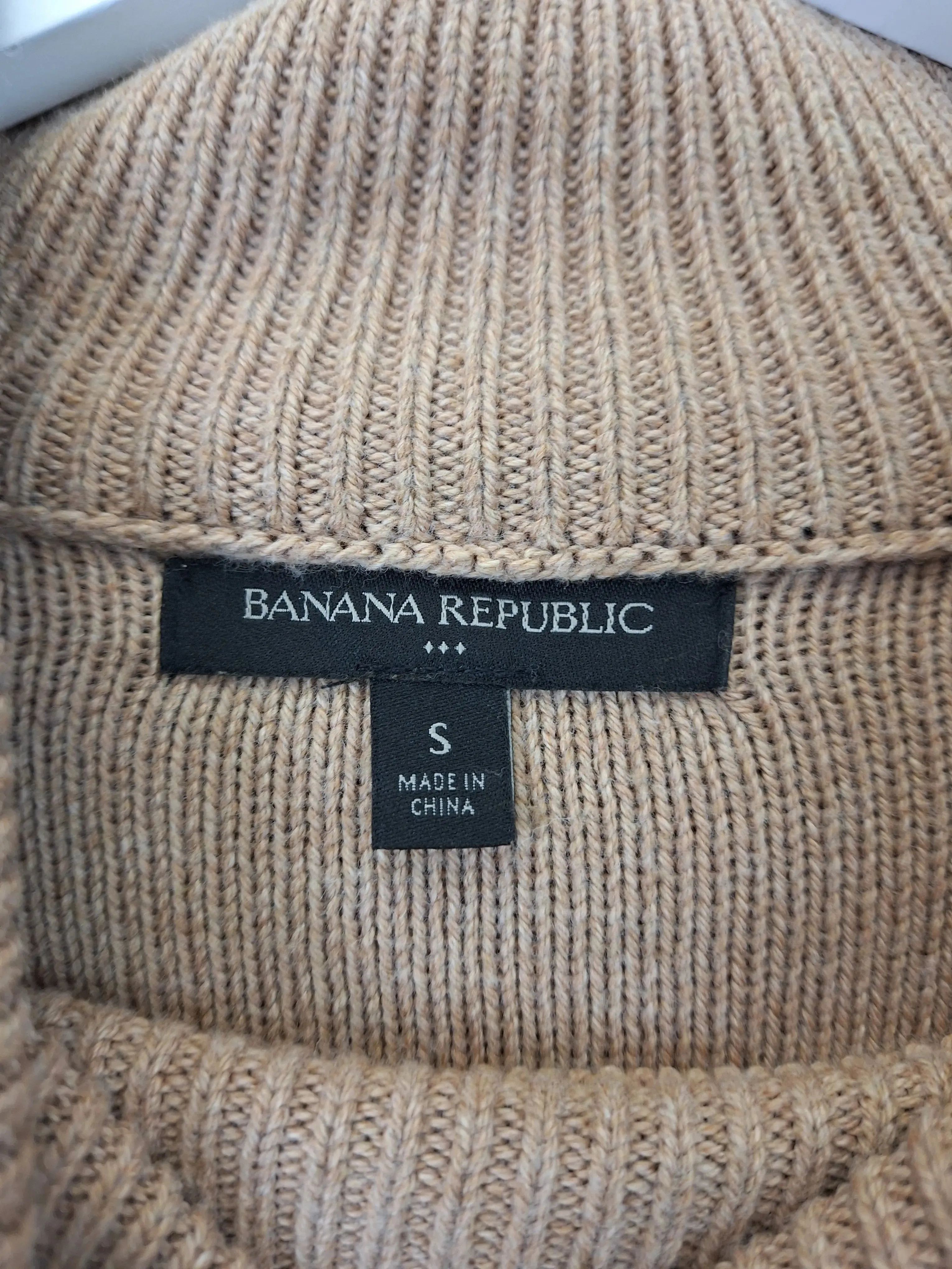 Banana Republic Cosy Cinnamon Latte Sweater Dress Size S