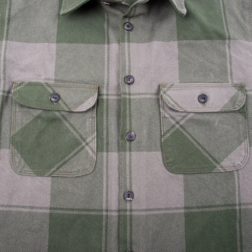 Benson Overshirt | Olive Buffalo