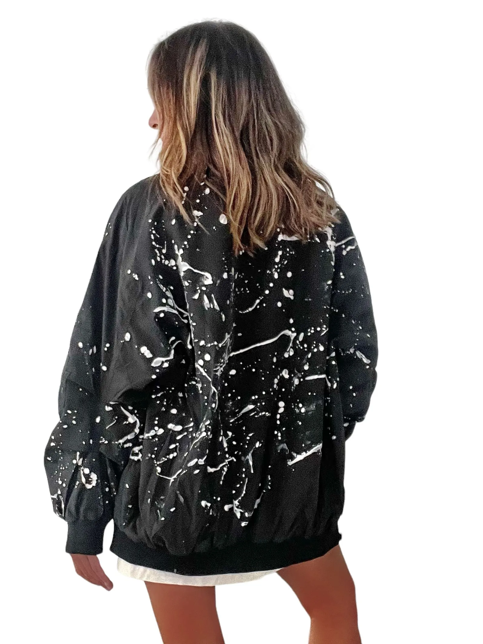 'Beyond Bombers' Painted Jacket