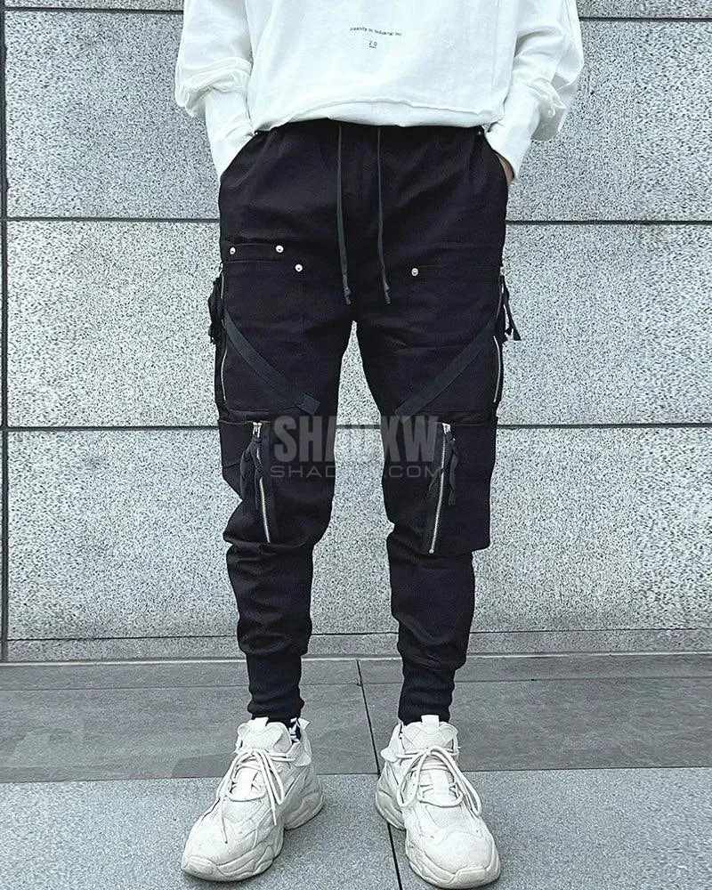 Black Cargo Jogger