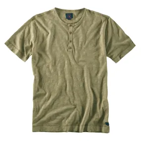 Blue de Gênes T-Shirt Serafino Olive