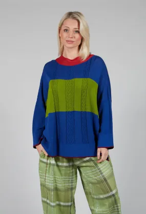 Boat Jumper in Mazarine Blue