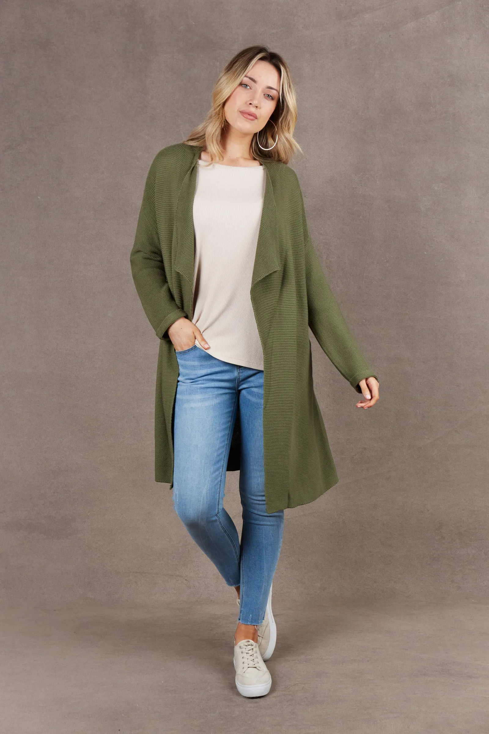 Britons Cardigan - Moss