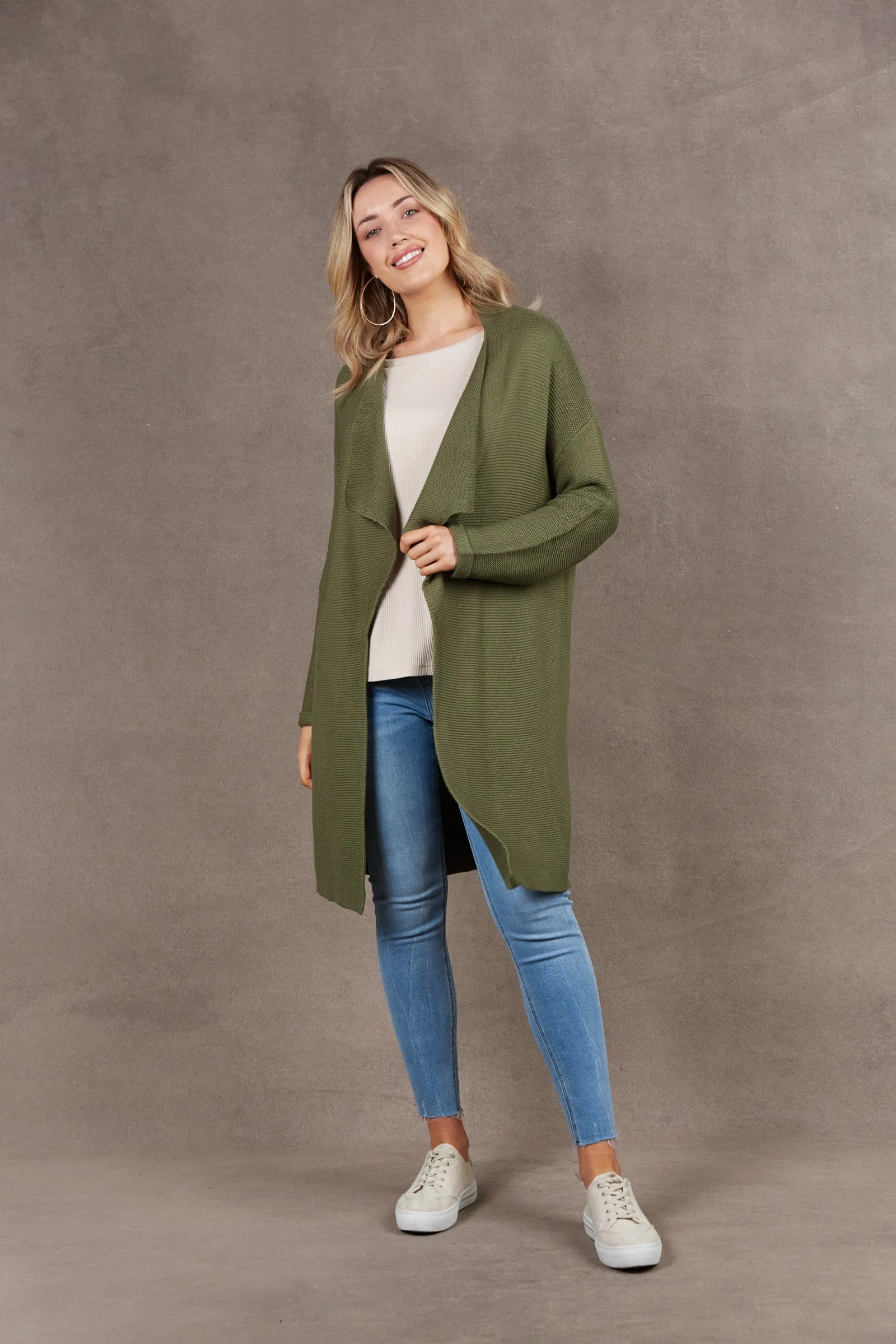 Britons Cardigan - Moss