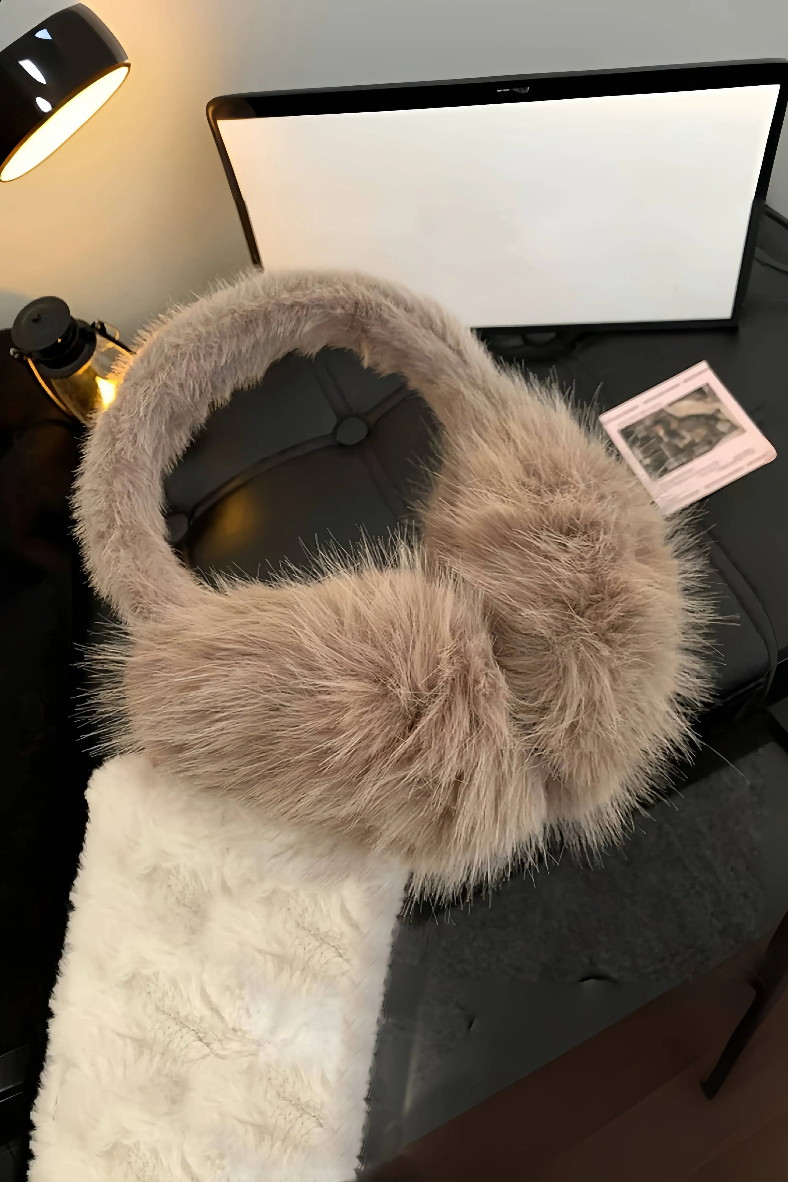 BYREN | ÉLINE L'ATELIER CC02 faux fur earmuffs