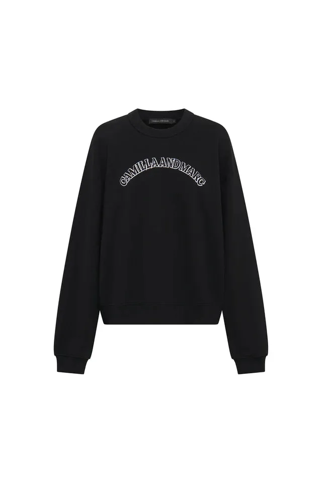 Camilla And Marc Myla crew - Black