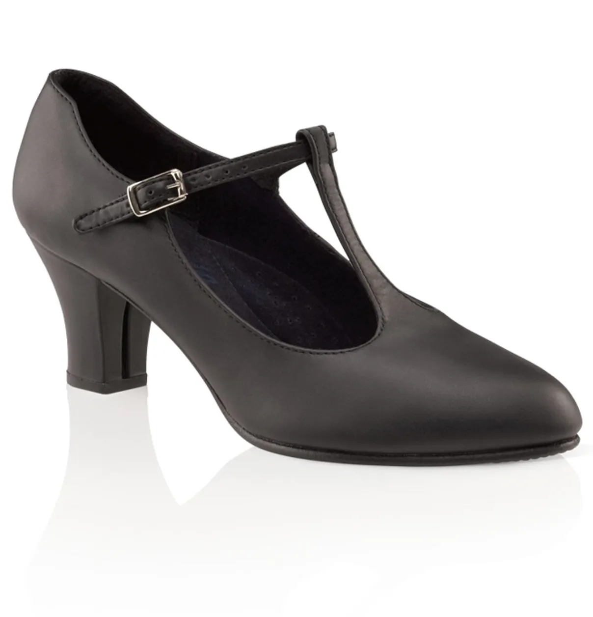 Capezio | Jr. Footlight T-Strap Character Shoe | 750