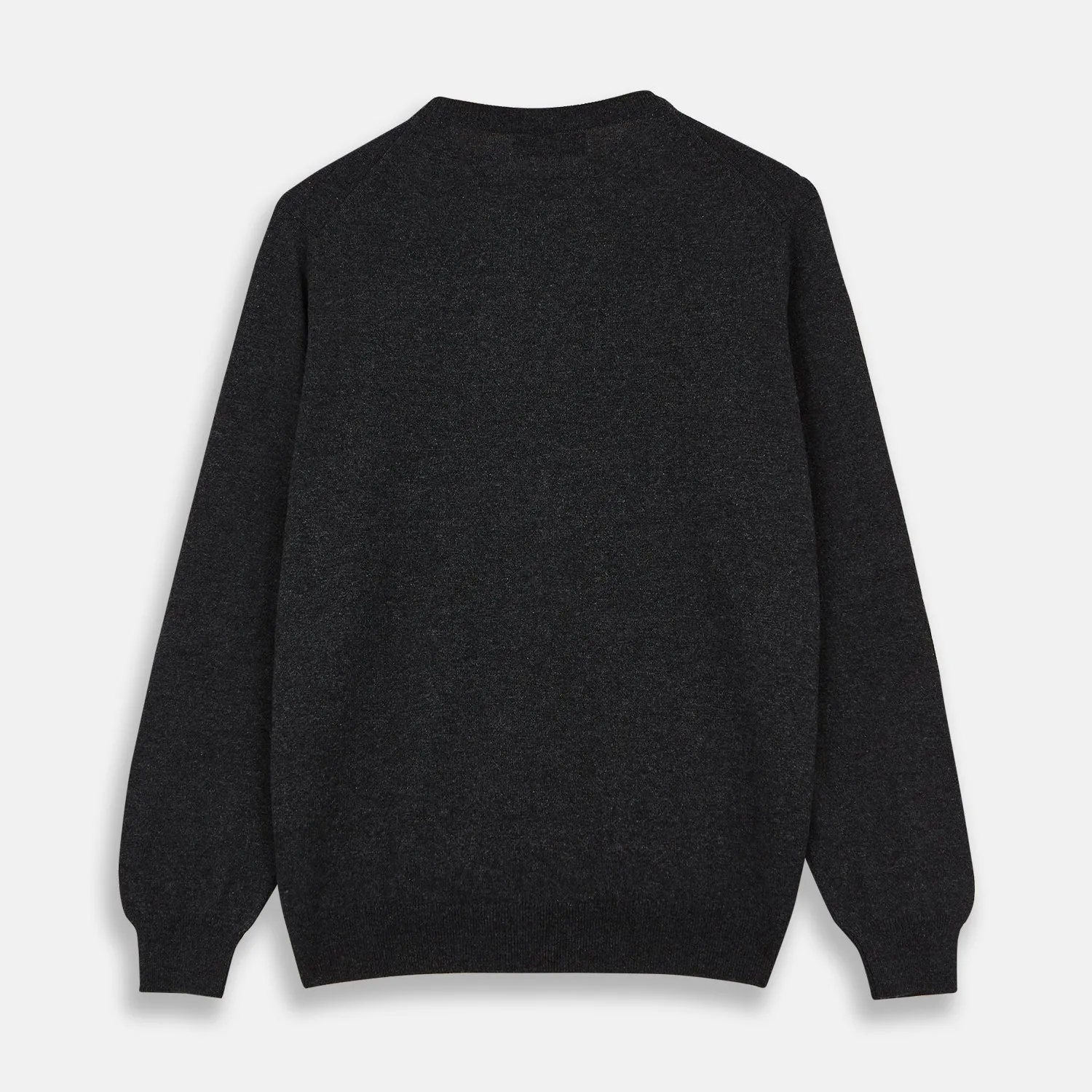 Charcoal Crew Neck Cashmere Jumper