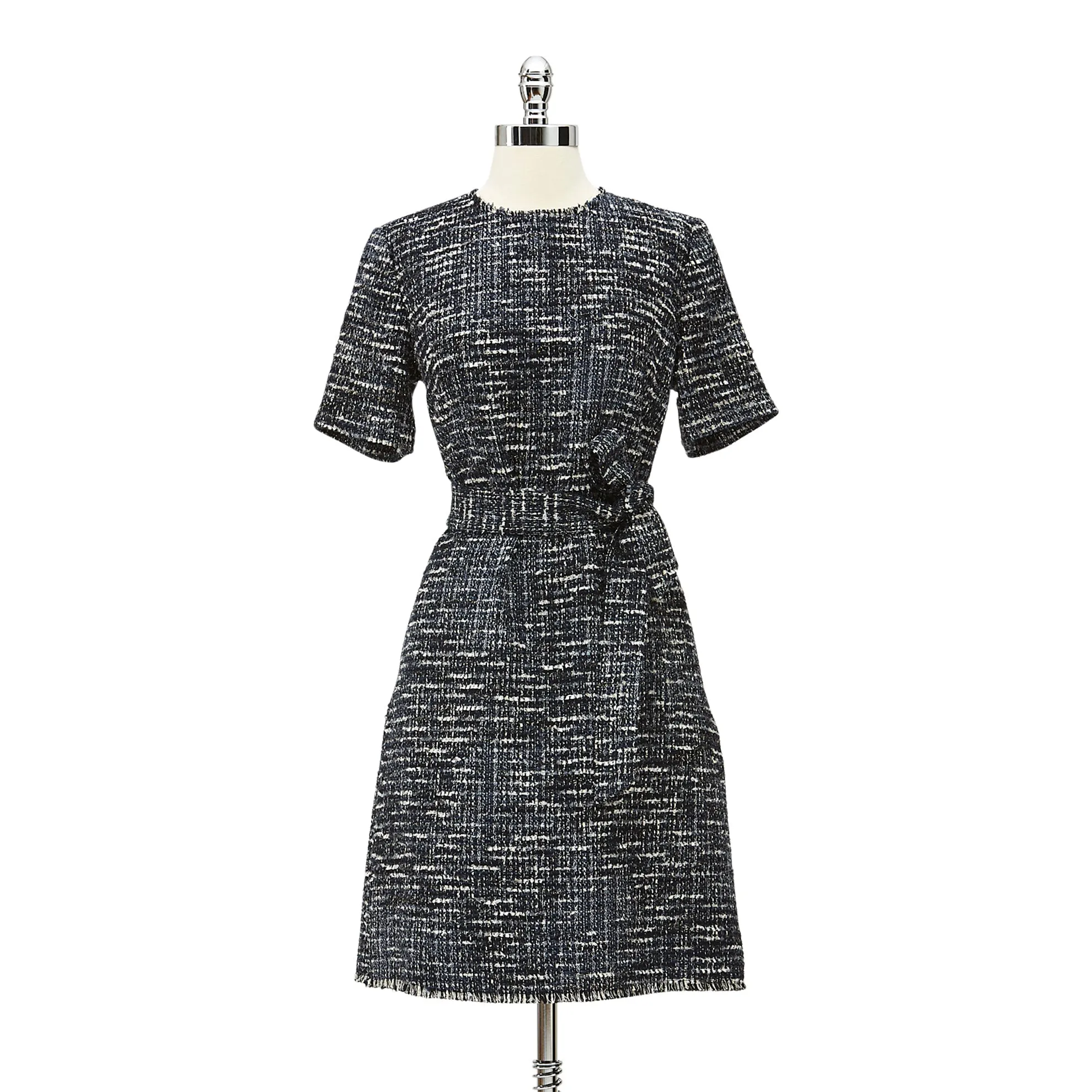 Claudiaâ€™s Tweed Shift Dress