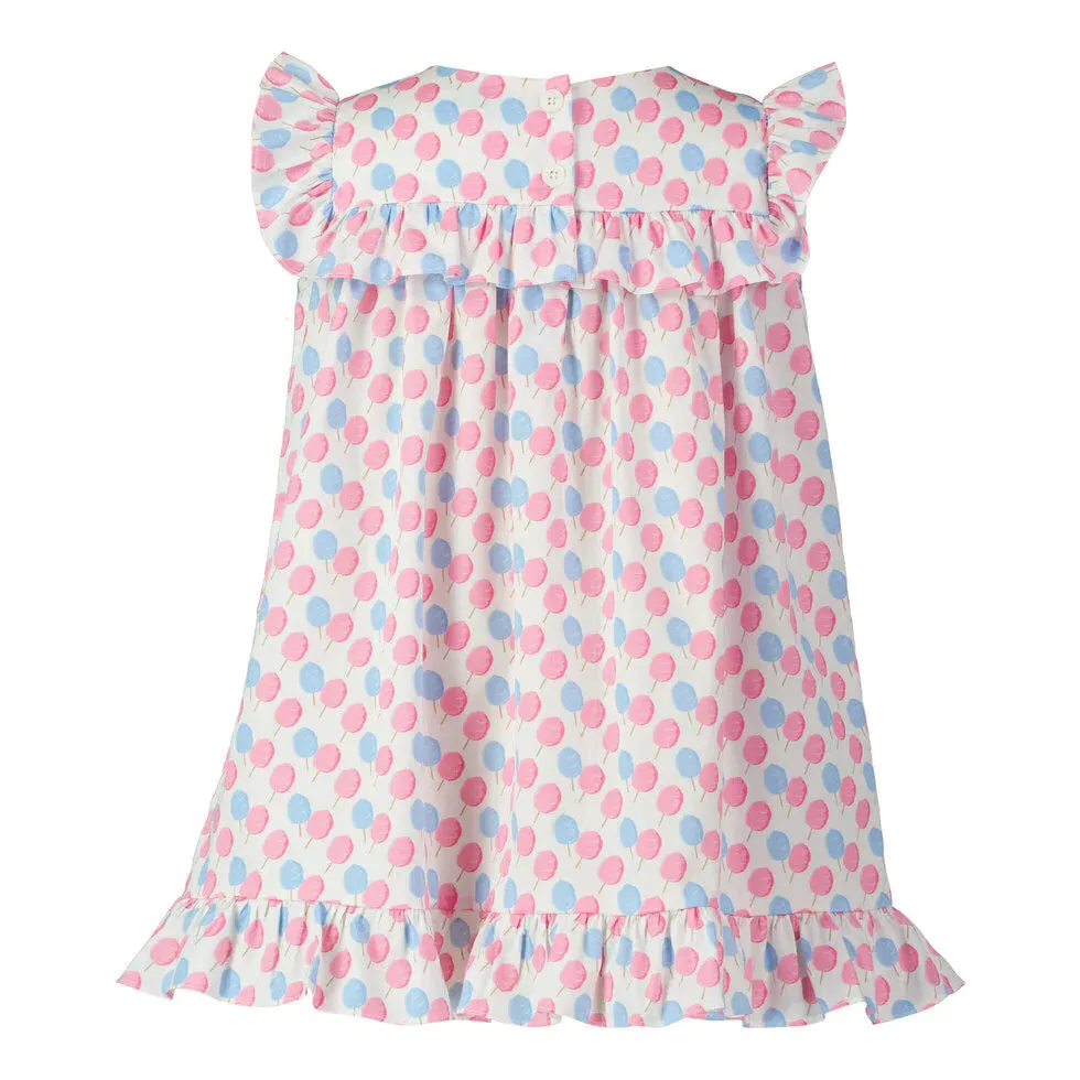 Cotton Candy Frill Dress (4, 6, 7, 8)