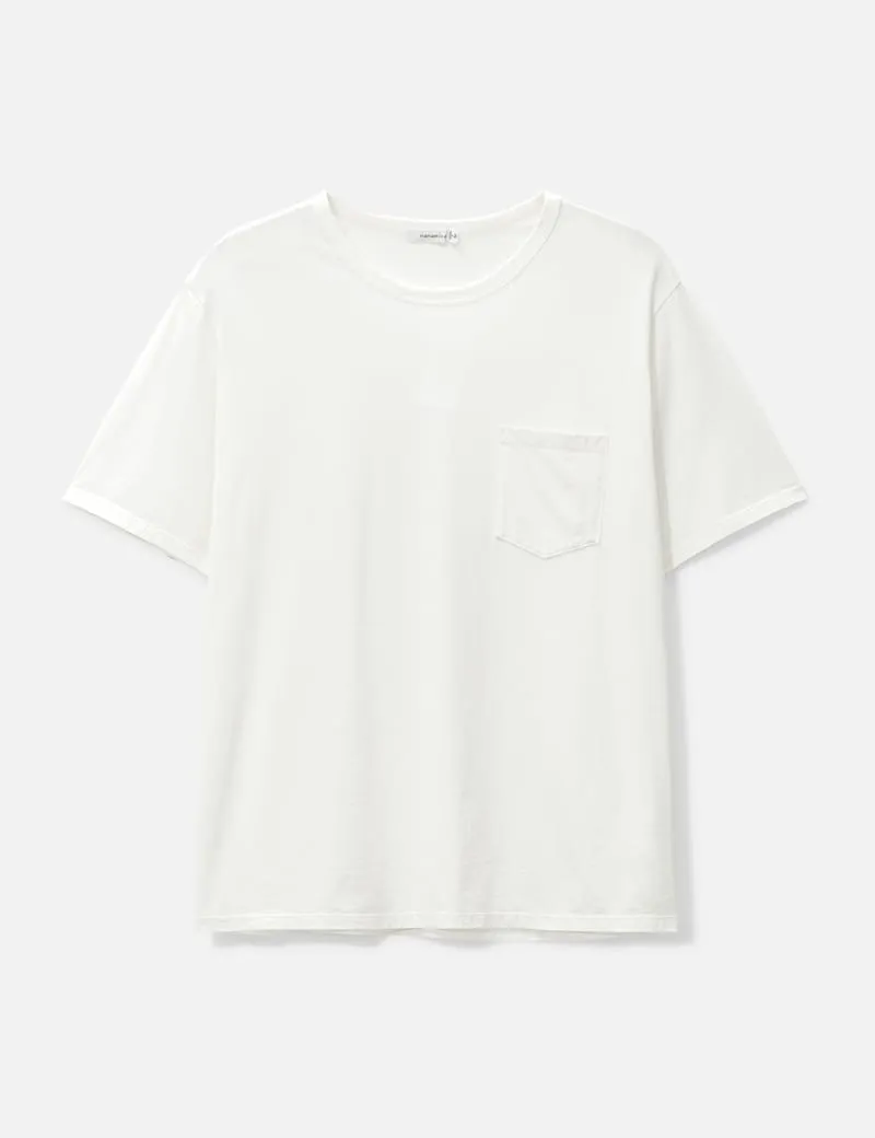 Cotton Silk Pocket T-shirt