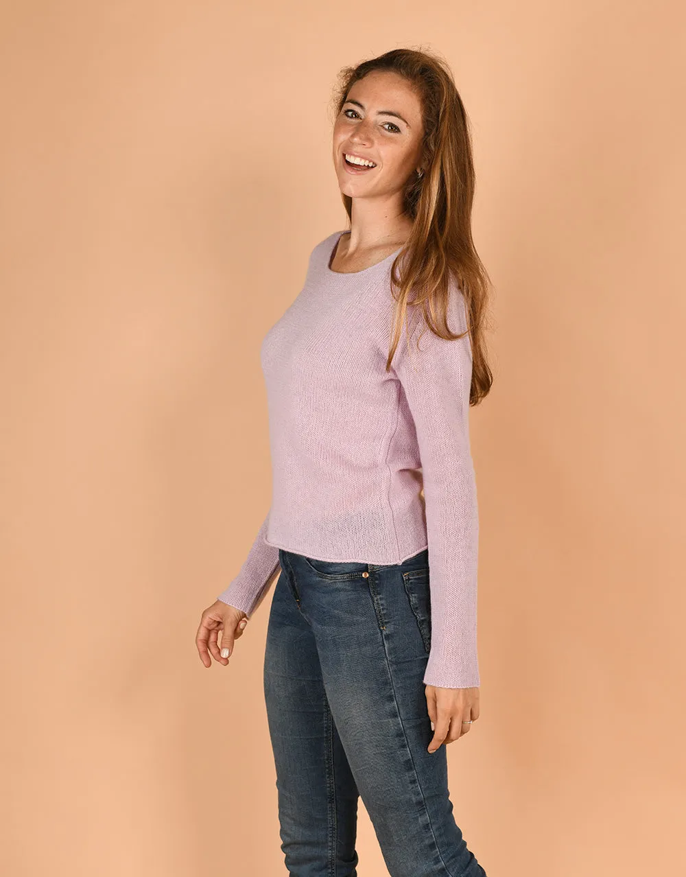 Crew Neck Sweater in Clover