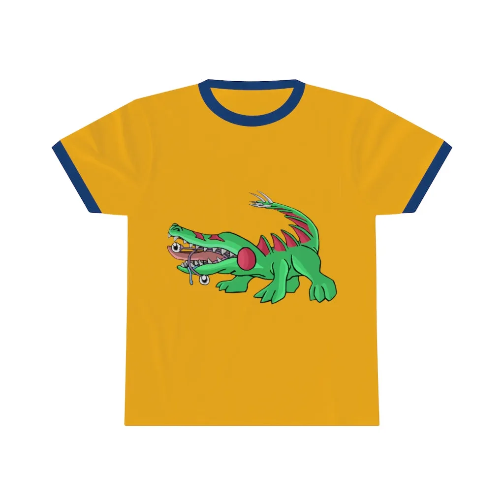 Crocodilas Unisex Ringer Tee