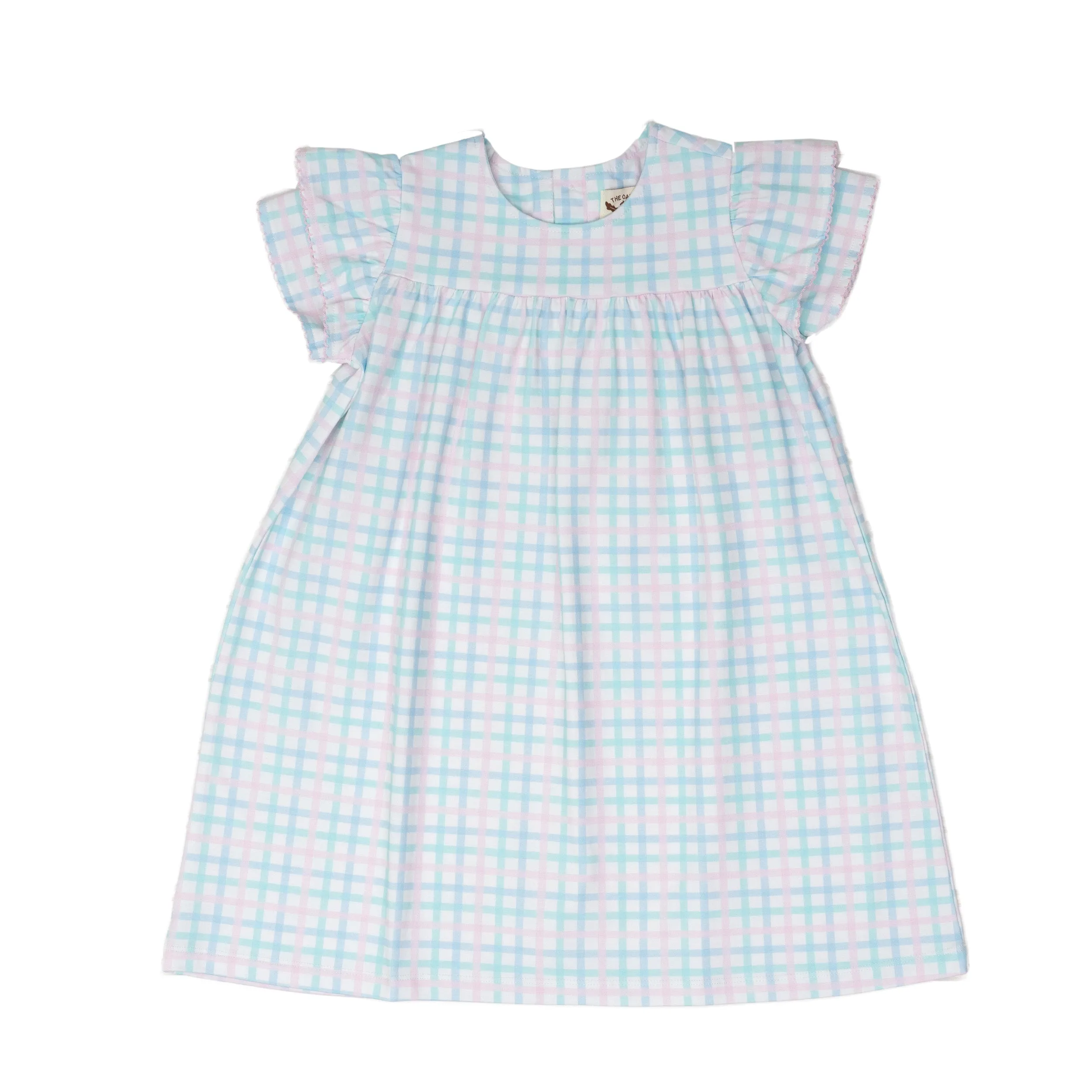 Dana Pastel Plaid Dress