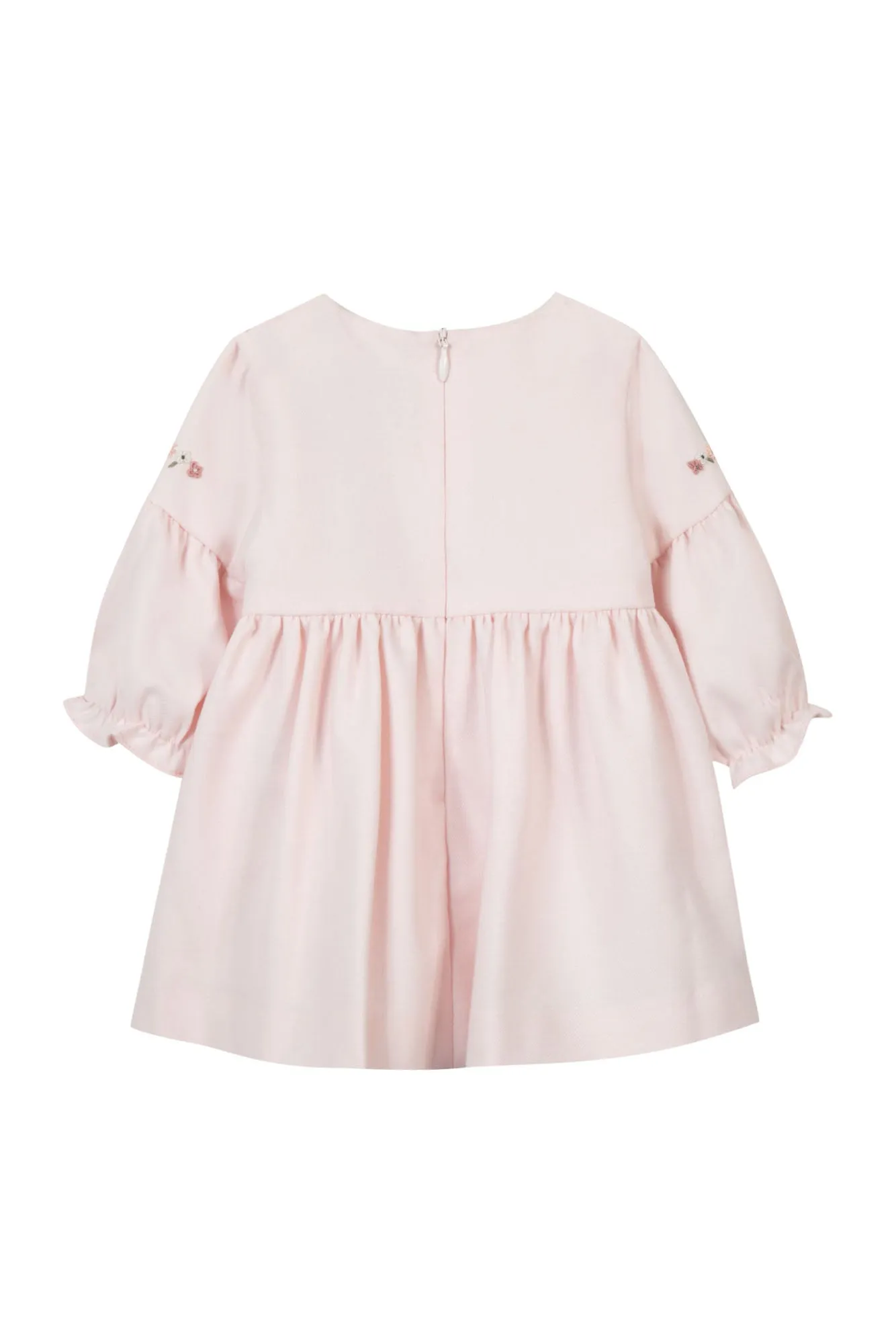 Dress - Pale pink Embroidered