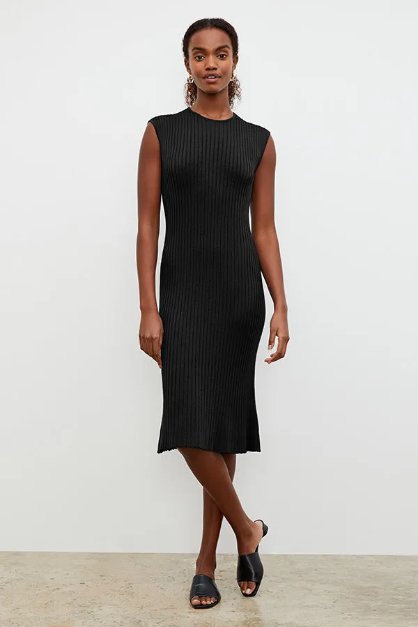 Dylan Dress - Slinky Knit :: Black