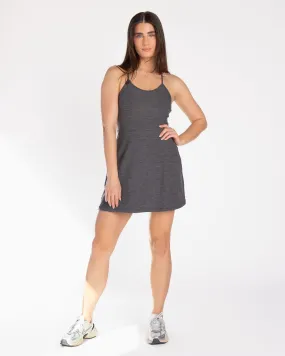 Dynamic Ava Dress - Heathered Magnet