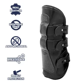 Estrella Sparkle Leather Tendon Boots