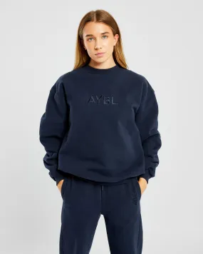 Everyday Relaxed Sweater - Navy