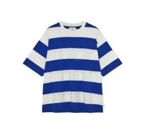 Fatia Oversized T-Shirt | Blue Stripes