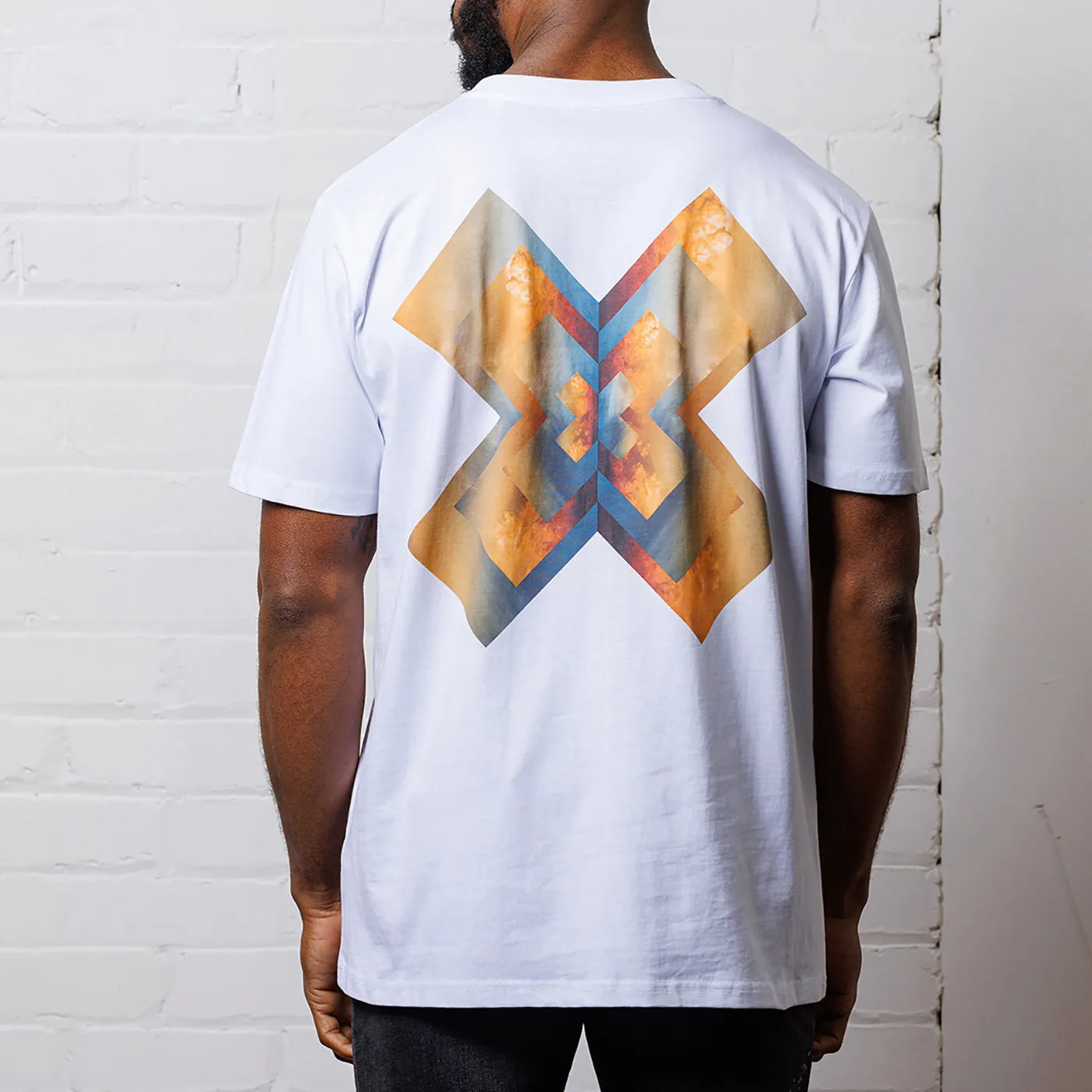 Flipped Skies X Imprint - Tshirt - White