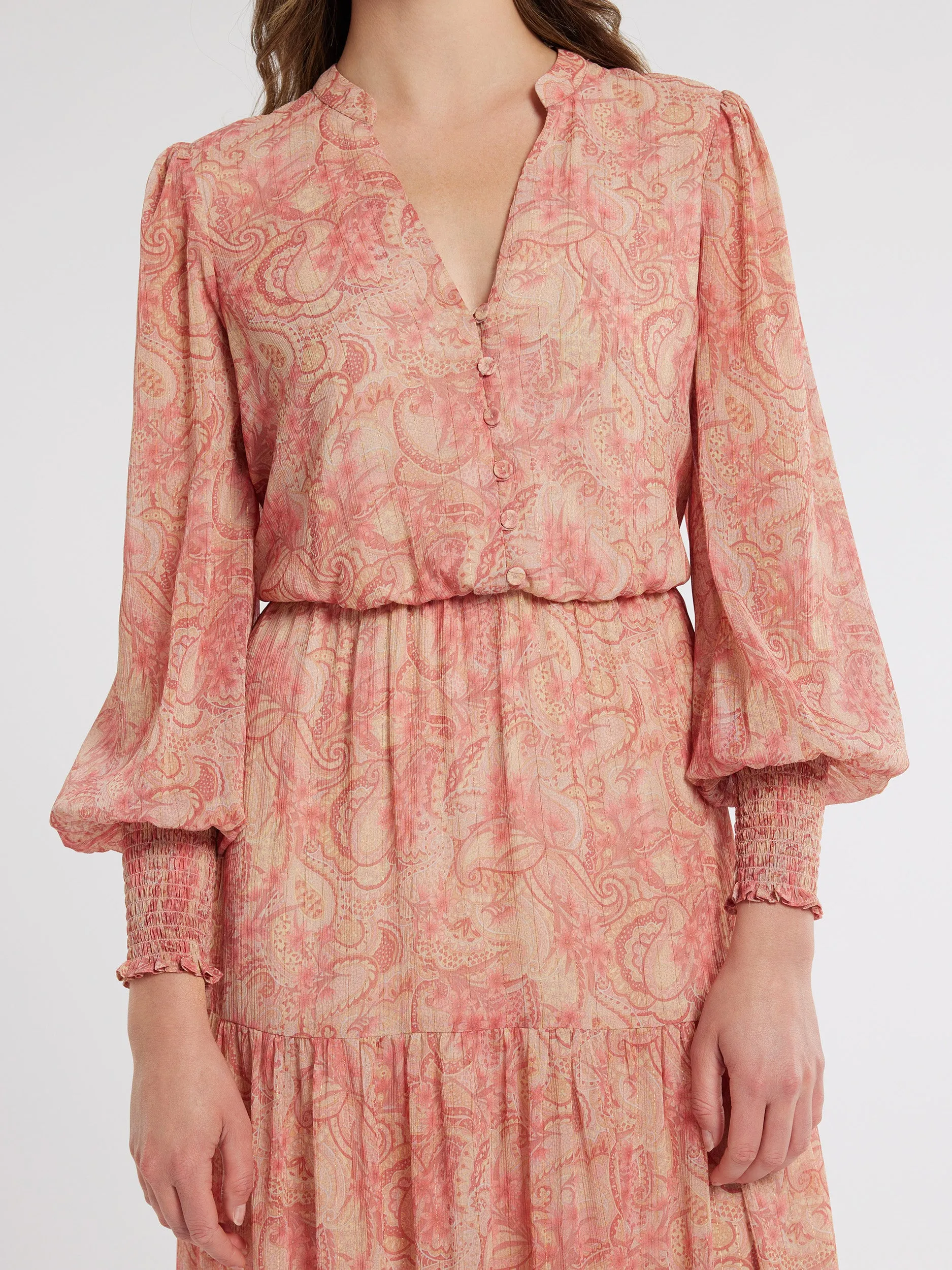 Floral Paisley Dress