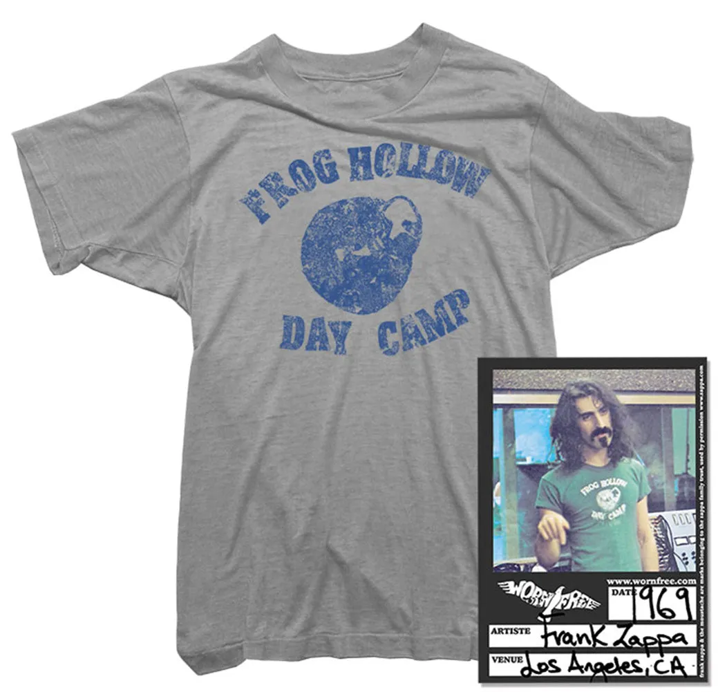 Frank Zappa T-Shirt - Frog Hollow Tee worn by Frank Zappa