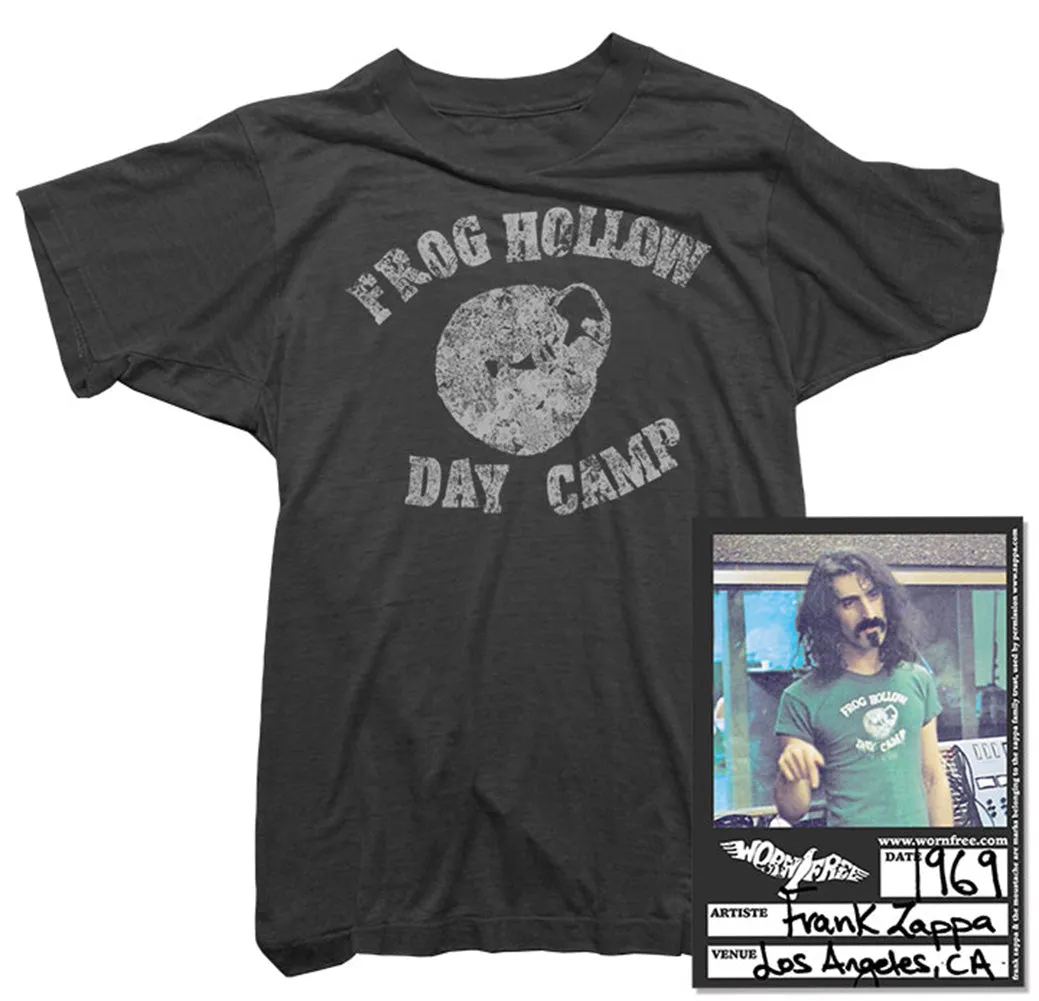 Frank Zappa T-Shirt - Frog Hollow Tee worn by Frank Zappa