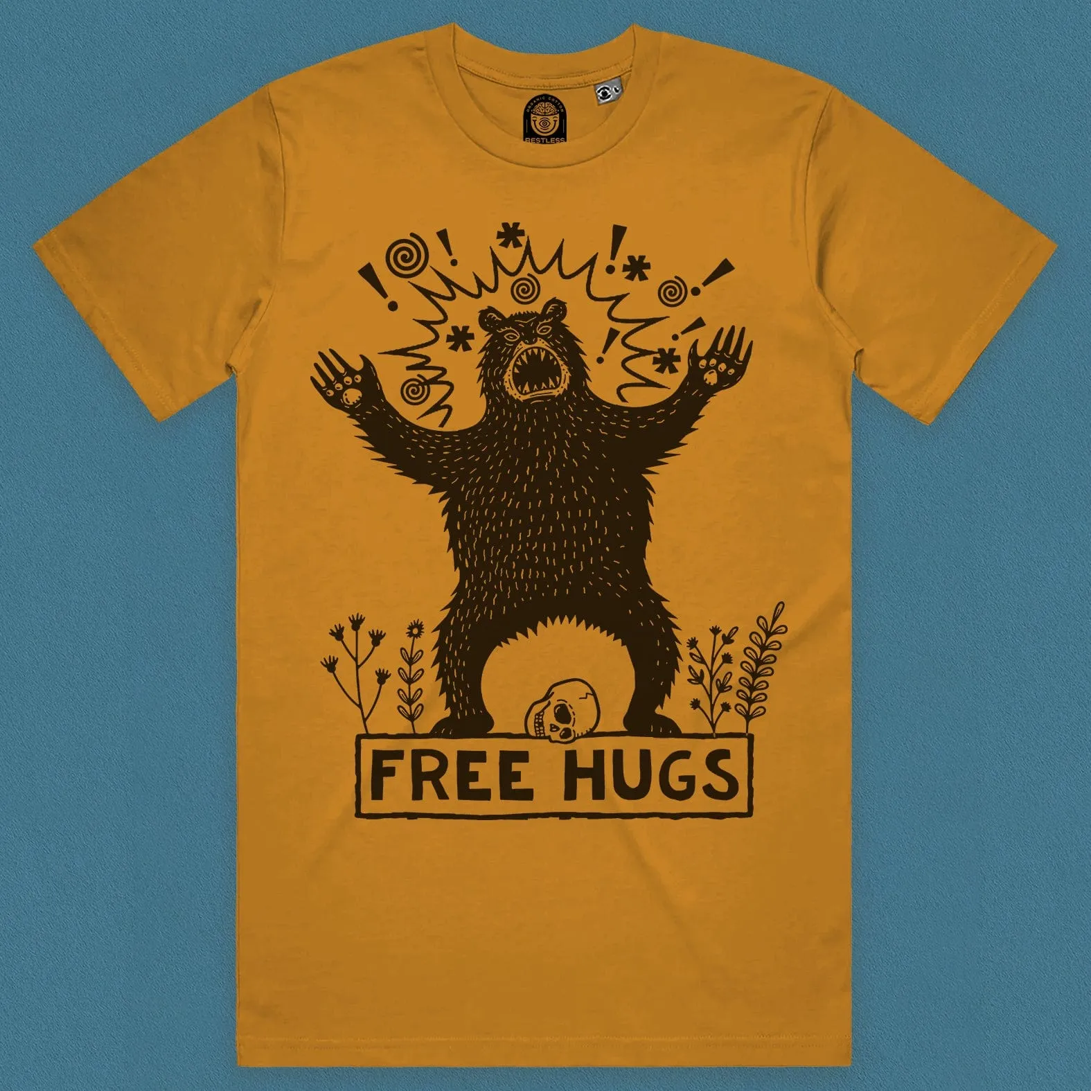 Free Hugs Festival Bear T-Shirt