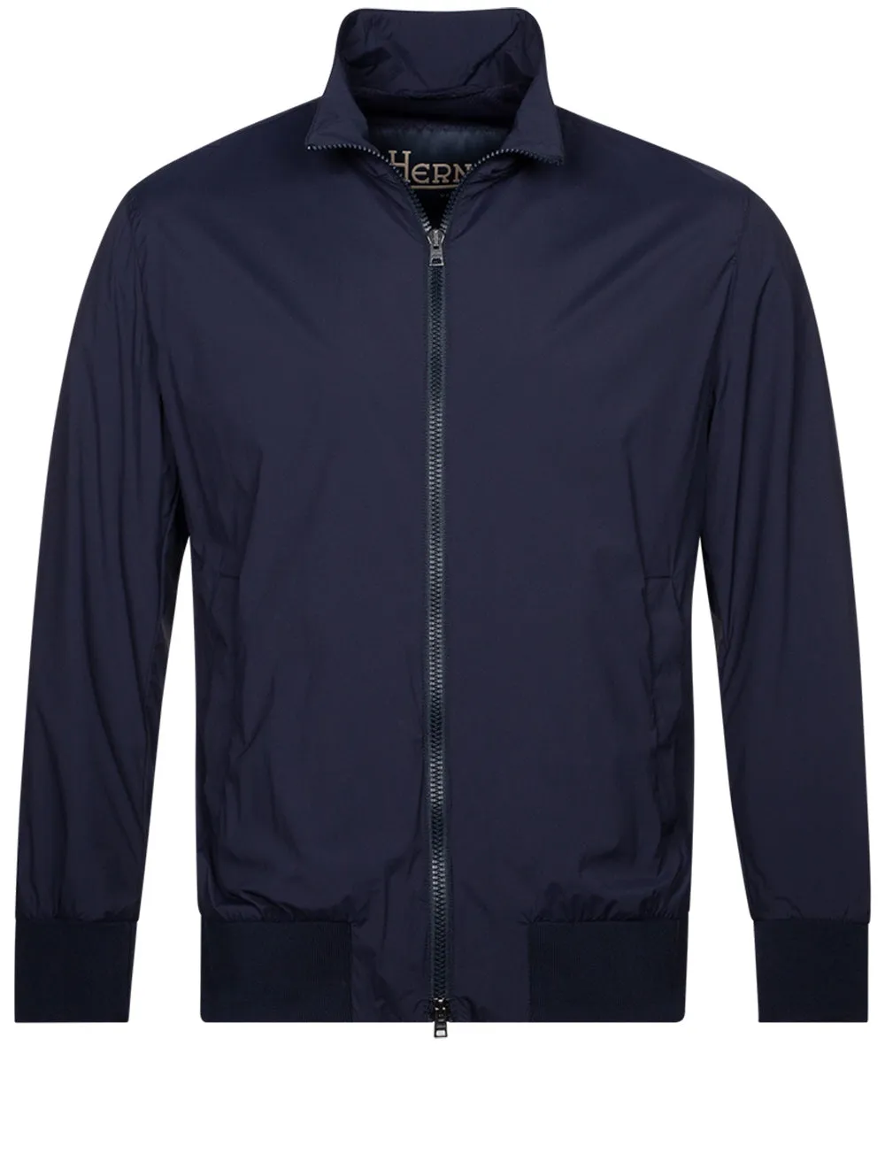 Full Zip Bomber Jacket Navy