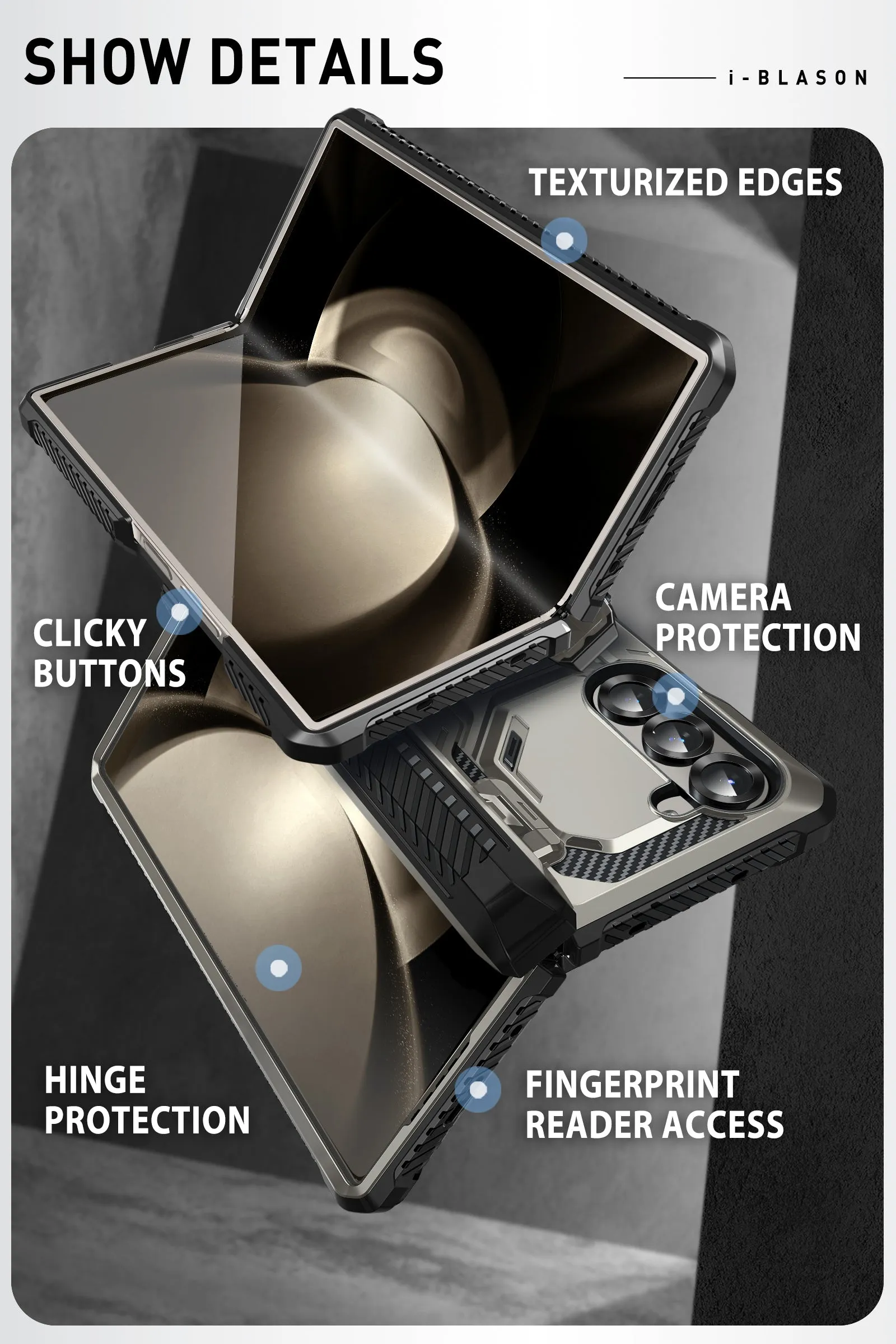 Galaxy Z Fold6 Armorbox - Titan Gray