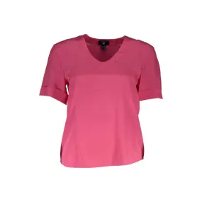 Gant Pink Silk Tops & T-Shirt