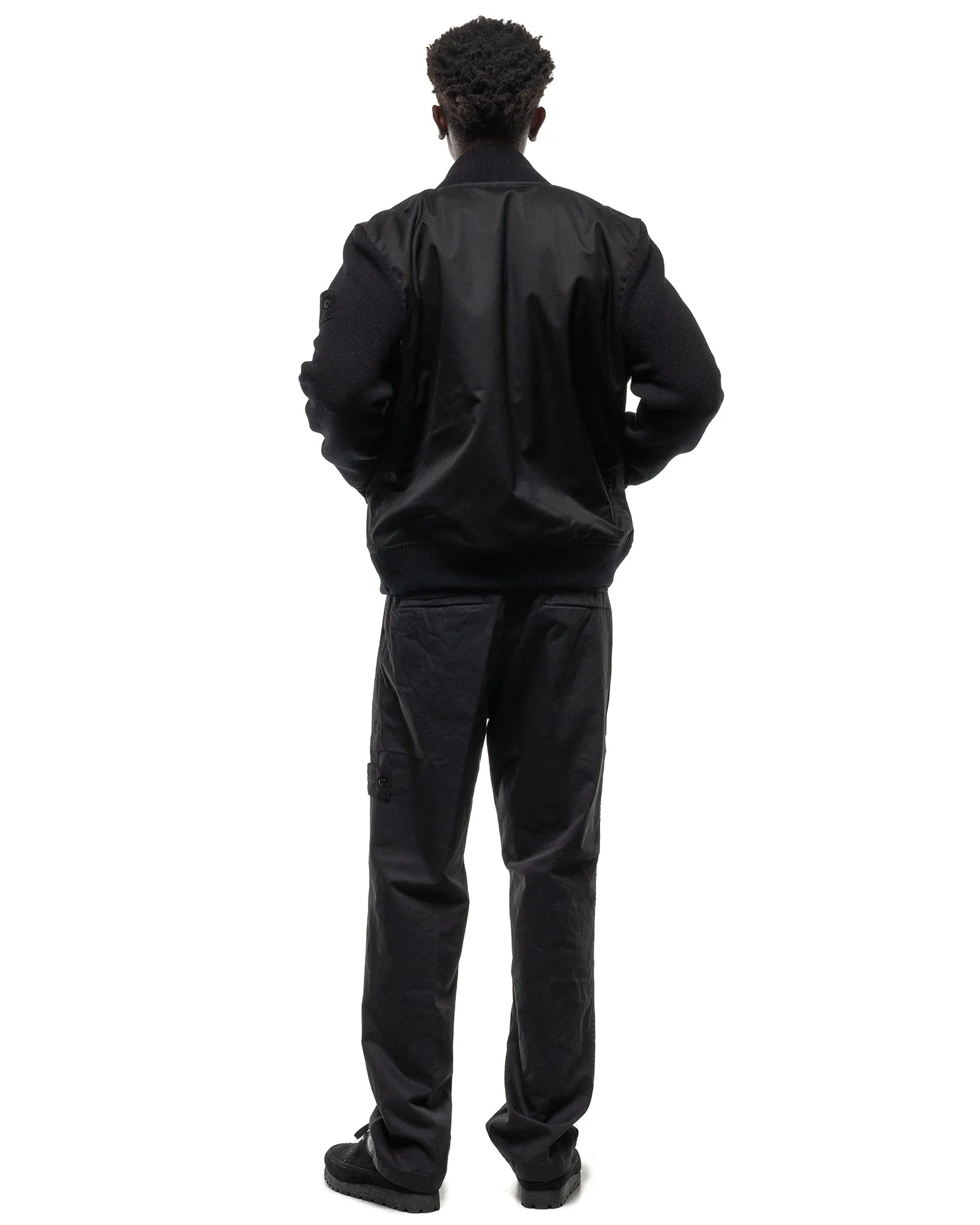 Ghost Piece Performance Twill Wool-TC Hybrid Jacket Black