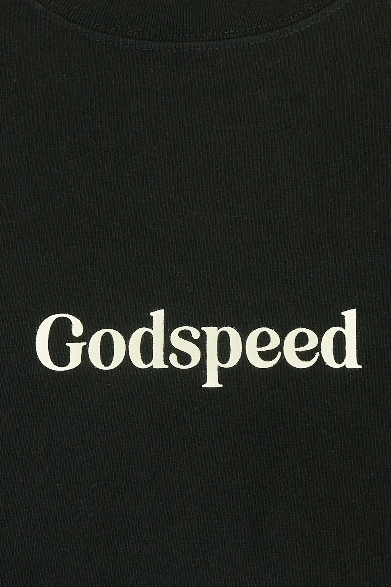 Godspeed 'Zenith' Heavyweight Organic T-Shirt - Black