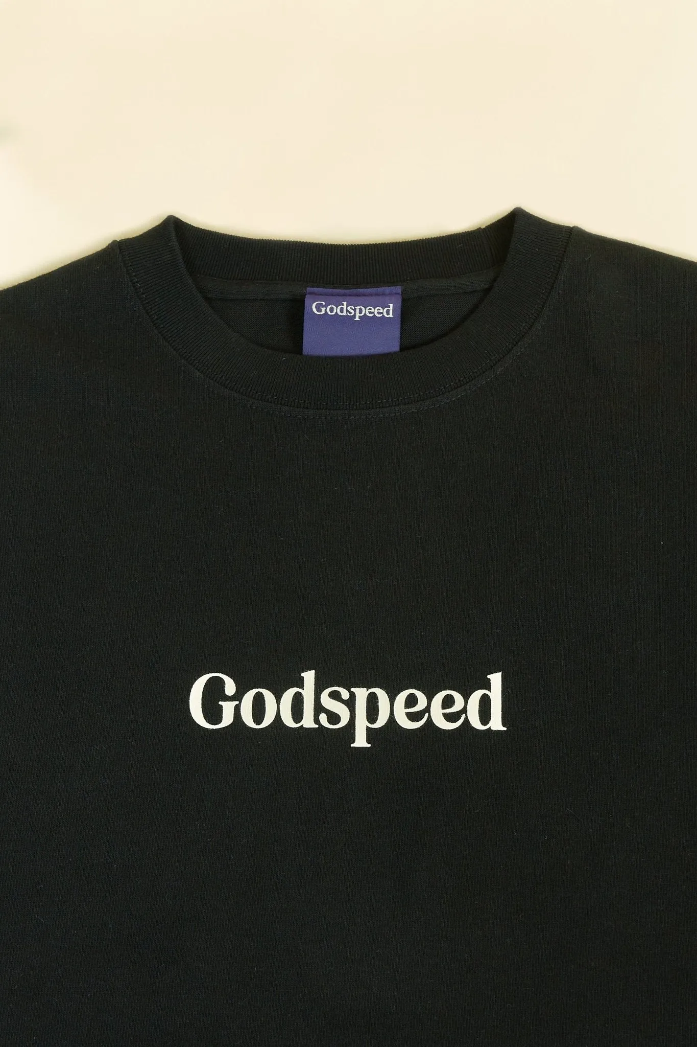 Godspeed 'Zenith' Heavyweight Organic T-Shirt - Black