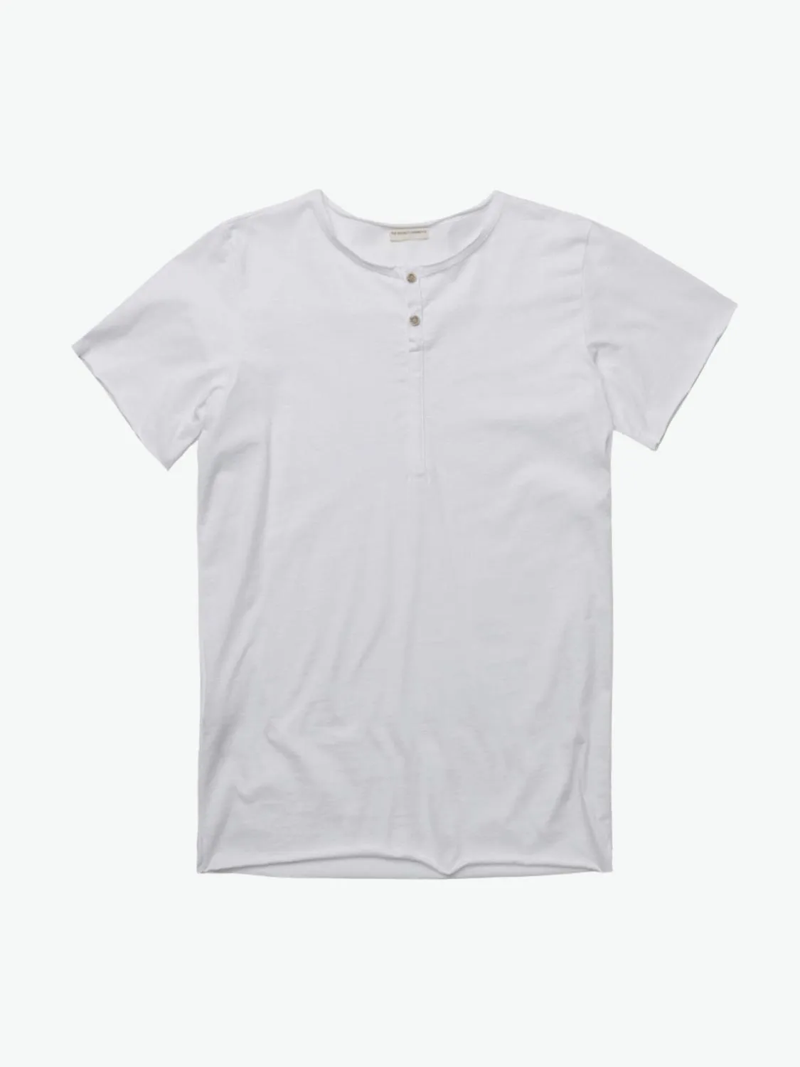 Grandad Organic Cotton T-shirt White