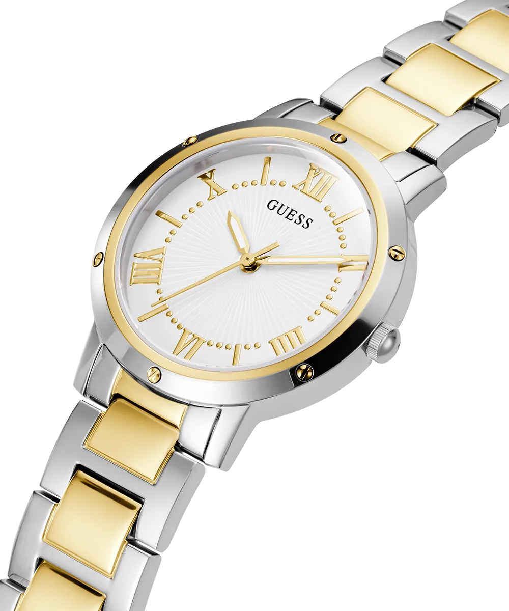 GUESS Ladies 2-Tone Analog Watch