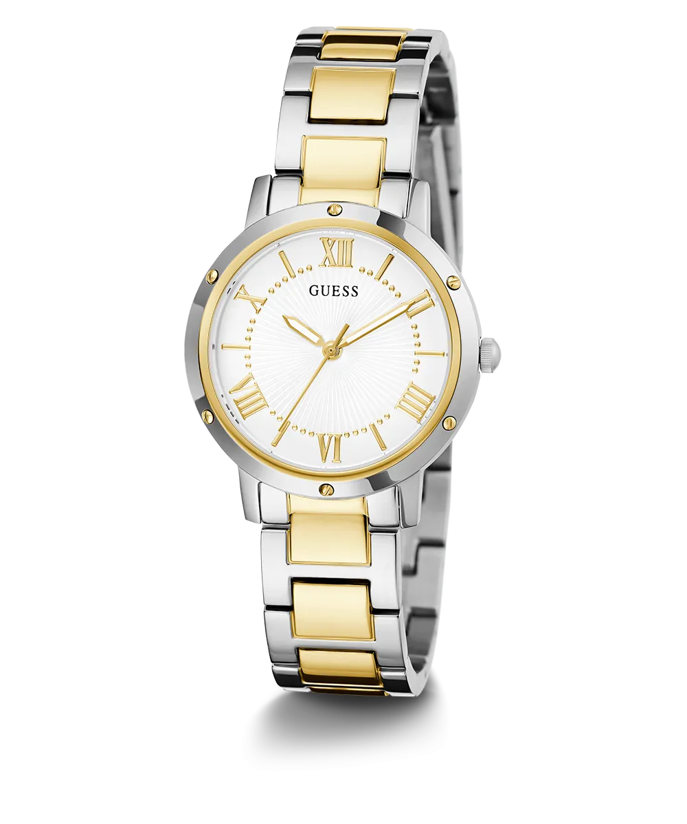 GUESS Ladies 2-Tone Analog Watch