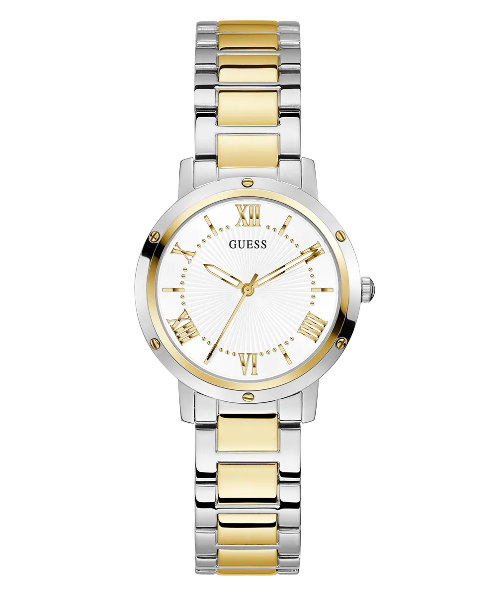 GUESS Ladies 2-Tone Analog Watch