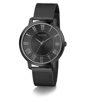 GUESS Mens Black Analog Watch